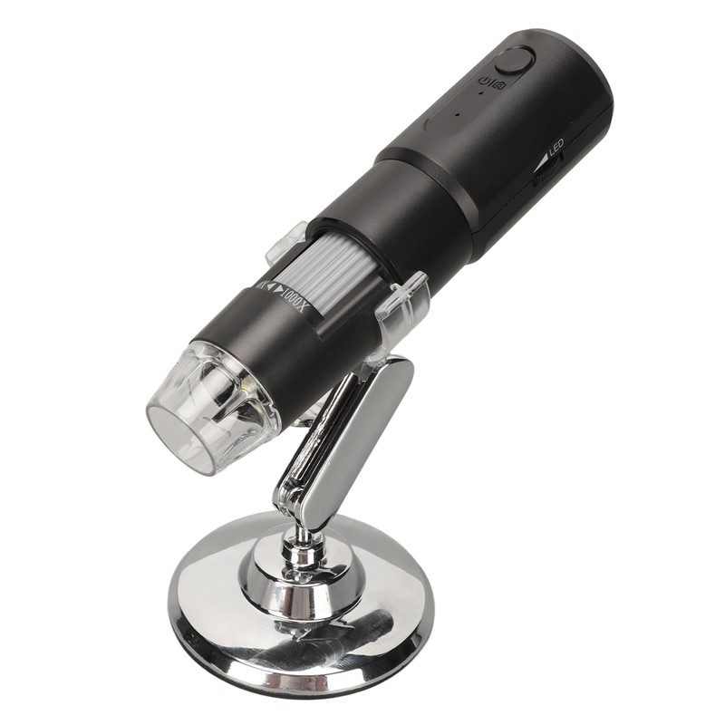Handheld USB Microscopes 50X‑1000X Mini WiFi USB Black Wireless Digital