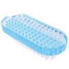 UTENEW 2 Pieces Plastic Nail Brush Two-sided Hand Cleaning Scrubbing