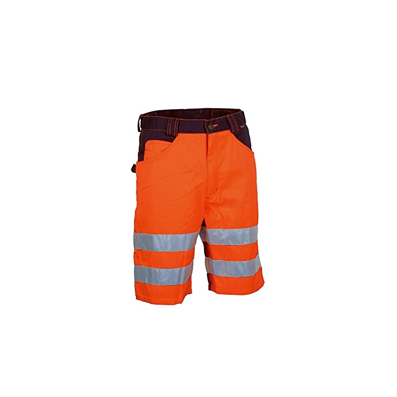 Cofra V074 Visible Visible Work Shorts, in Signal Colour, 48
