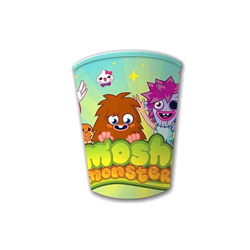 CREATIVE MOSHI MONSTERS PARTY PAPER CUPS PK OF 8
