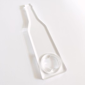 Bottle Acrylic Bottle Opener Templates, Woodworking Router Template, Router Jig, Craft Template