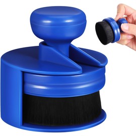 FOMIYES Cepillo Aplicador para Brillo de Neumáticos con Soporte Compacto Cerdas de Nylon para Aplicación y Mango Ergonómico Resistente Limpieza Llantas y Bordes Autos