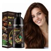 Shampoo Tinte Cubre Canas Con Jengibre Y Sin Amoniaco 500ml