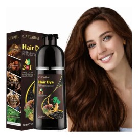 Shampoo Tinte Cubre Canas Con Jengibre Y Sin Amoniaco 500ml