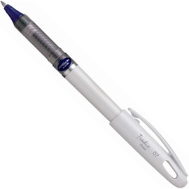 Pentel BL117 EnerGel Tradio 0.7mm Rollerball Pen - White Barrel With Blue Ink