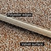 AREDO Runner Rug with Non Slip Rubber Backing, Washable Soft