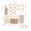 COHEALI 1set Macrame Wall Hanging Kit String Craft Supplies for