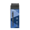 inoxcrom: S1 Retractable Ballpoint Pen Soft Writing Comfortable Grip Medium