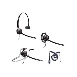 NEC Compatible Plantronics EncorePro 540 HW540 VoIP Direct Connect Headset Bundle - NEC Elite | Dterm Series i | Dterm IP | Dterm Elite | Series E | DSX | Aspire | NEC i-Series | Dterm Series III | Univerge | DT300 | DT700