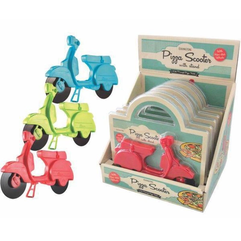 Eddingtons Blue Lambretta Scooter Pizzaschneider