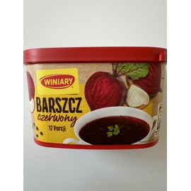 Red Borsch Instant Soup Product of Poland Winiary 170g (Pack of 2)