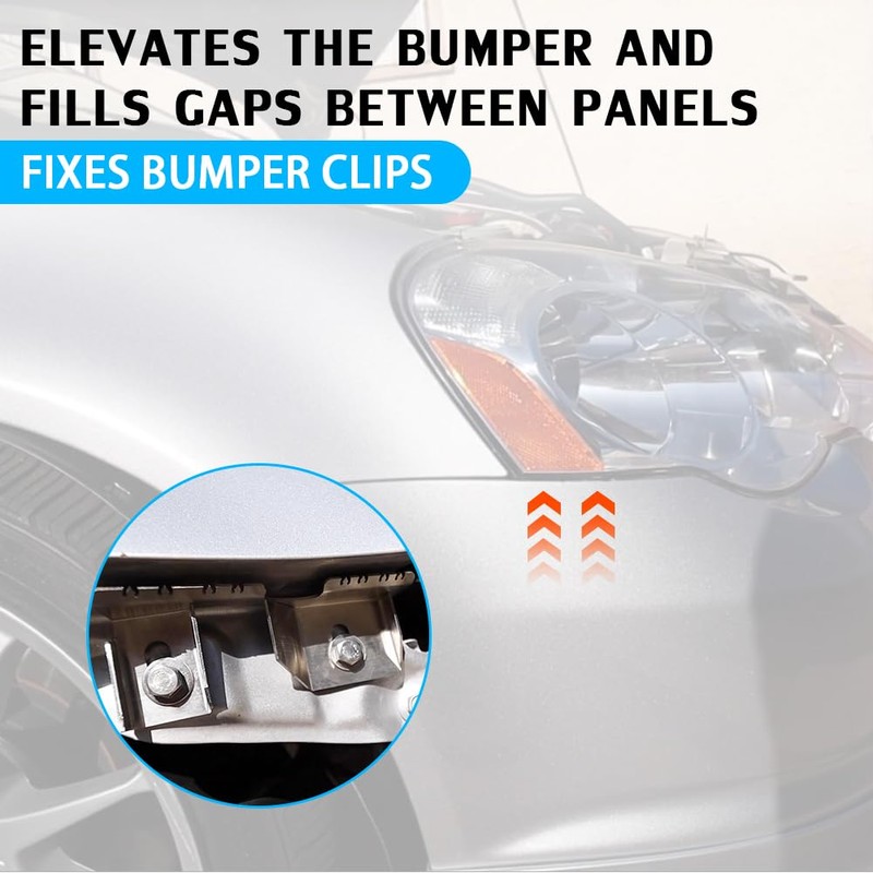 AUTOVIC Front Bumper Lifts Kit With Hardware Gap Fix For