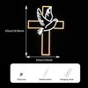 Cross Neon Sign Dimmable Led Easter Cross Neon Light For