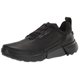 ECCO Men's Biom H4 Gore-TEX Waterproof Golf Shoe, Black, 12-12.5