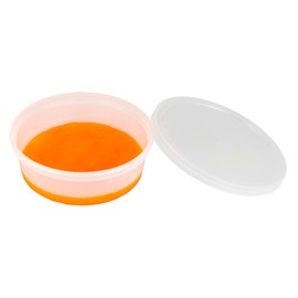 CanDo 10-2711 TheraPutty Microwavable Hand Exercise Putty for Rehabilitation, Exercises, Hand Therapy, Occupational Therapy, Orange, Soft, 3oz