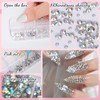 Rhinestones with Bedazzling Kit,3 Boxes Bedazzling Gems for Crafting,Colourful Rhinestones
