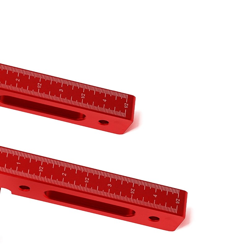 WEITARI 2pcs Mini Square, Small Pocket Wood Working Tool, Check