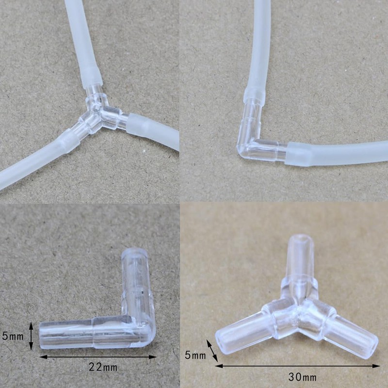 TANOMA Aquarium Air Pump Accessories - Contains Airline Tubing, Control