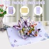 Ghope 3D Pop Up Birthday Greeting Card Butterflies and Flowers,
