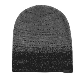 Kangol Distressed Morse Beanie Knitted Winter Hat Envelope Hat Oversize, black