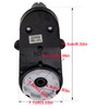 weelye Steering Gearbox with Motor RS390 12 Volt 5000 Aperture