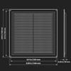 10'' x 10'' Inch / 250 x 250 mm Plastic