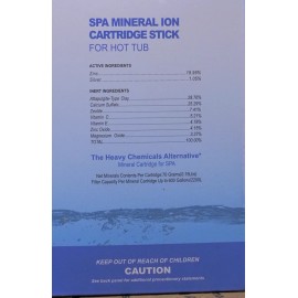 Sticks 3PC Hot Springs ZINC / SILVER Cartridge Spa Mineral Sticks for Hot Tub Spa NEW