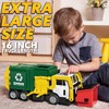Extra Large Garbage Truck Toy Set With Sound And Light,