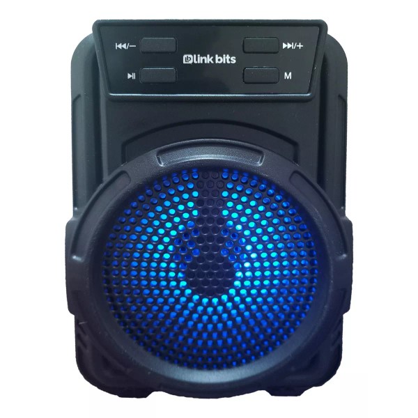 Link Bits Mini Bocina 3 Pulgadas Bluetooth Luz Led Portátil