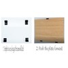 FAFEFC 8 Pieces of Stainless Steel Tile Hanging Code Heavy