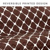 Elegant Comfort Quilted Furniture Protectors Solid and Printed Design Reversible