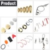 20 Kinds 128Pcs/Lot Fishing Accessories Hooks Swivels Stoppers Connectors Box