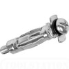ForgeFix Metal Cavity Anchors | M5 x 52mm | Zinc