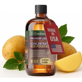 Liquid Power Potatoes Fertilizer - Professional Liquid Plant Food for Potatoes - Fast-Acting Concentrate for Growth, Strong Roots & High-Yield Harvest - 8 oz - Indoor & Outdoor Use