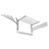 brightmaison BGT Wash Clothes Drying Rack Wall Mount Laundry Room