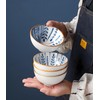 iDourer Ceramic Plates and Bowls Set, Japanese Style Dinnerware Set