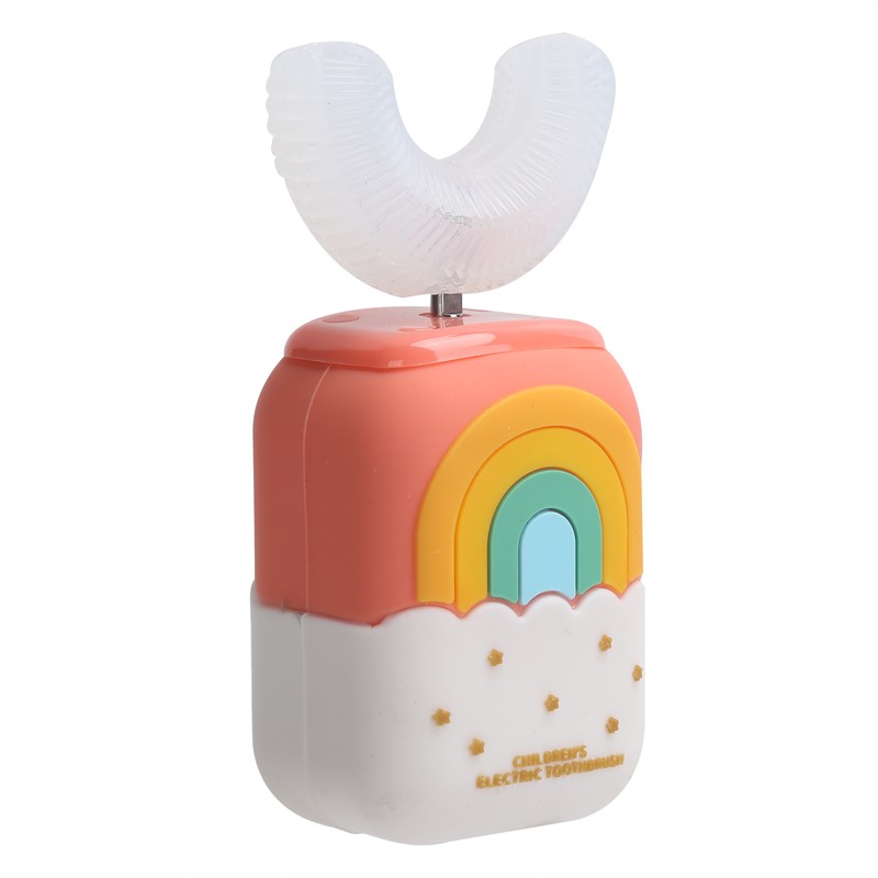 Ultrasonic Children's Electric Toothbrush UShape Waterproof Electric Toothbrush Cleaning Tool
