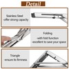 16 Inch Folding Brackets, 6 Packs Fold Down Shelf Brackets