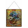 Ebros Gift Louis Comfort Tiffany Four Seasons Collection Winter Stained