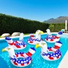 Bheddi American Inflatable Eagle Pool Tube - Inflatable Pool Ring