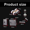 Rollers, Sliding Doors, Runners, Shower Cubicle, Rollers - Metal Axle