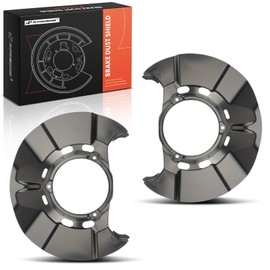 A-Premium Front Driver and Passenger Side Brake Dust Shield Compatible with Honda Models - Civic 2017-2021, 2-PC Set