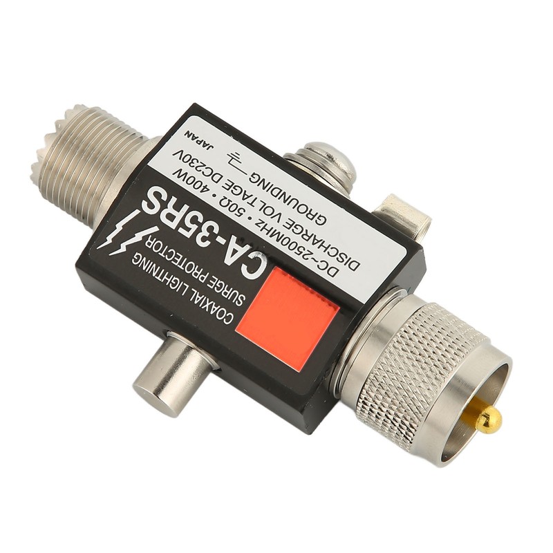 UHF Coaxial Lightning Surge Arrester 400W Male to Female Lightning