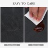 Enaskv Faux Leather Heat Resistant Placemats Set of 4 –
