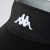 Kappa 644921 Women's Sun Visor, OMINI Logo, Black