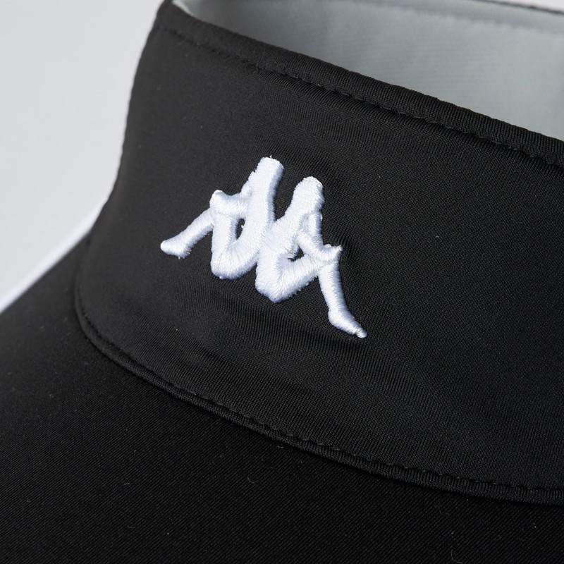 Kappa 644921 Women's Sun Visor, OMINI Logo, Black