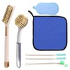 7pcs Air Fryer Cleaning Kit, Airfryer Cleaning Brush with 3