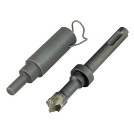 Densan CUD-H3040C Drill with Push Rod (with Clip), 0.5 x 1.6 inches (12 x 40 mm) Type