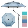 yuzhiyuan Outdoor Umbrellas for Patio 7.8FT Patio Table Umbrella with