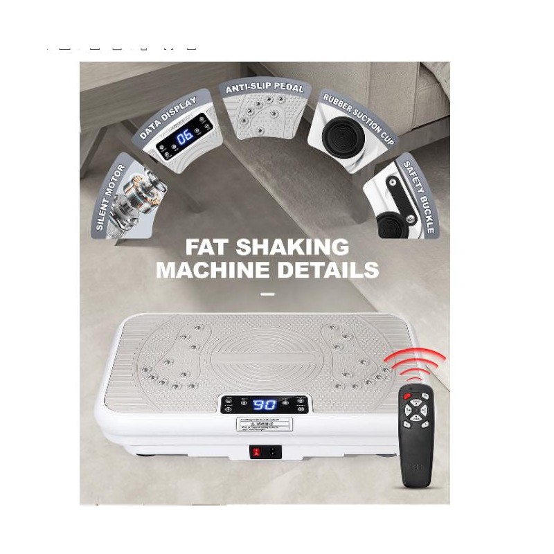 ROTAI Vibration Plate Exercise Machine with 330LBS Loading Capacity, Machine,